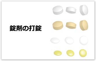 錠剤の打錠